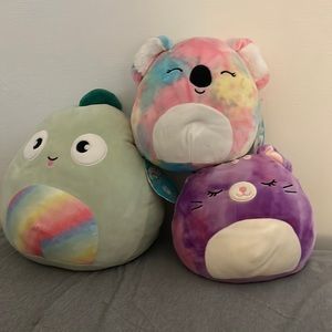 3 Squishmallows WITH TAGS